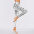 Fitness -Leggings Frauen Yoga hohe Impact Bauchkontrolle gedruckte Yoga -Leggings